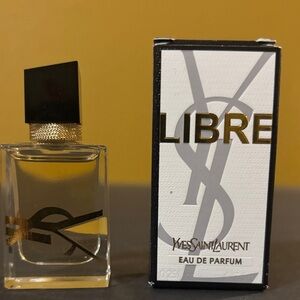 Yves Saint Laurent Libre Perfume with Black and Gold Accents